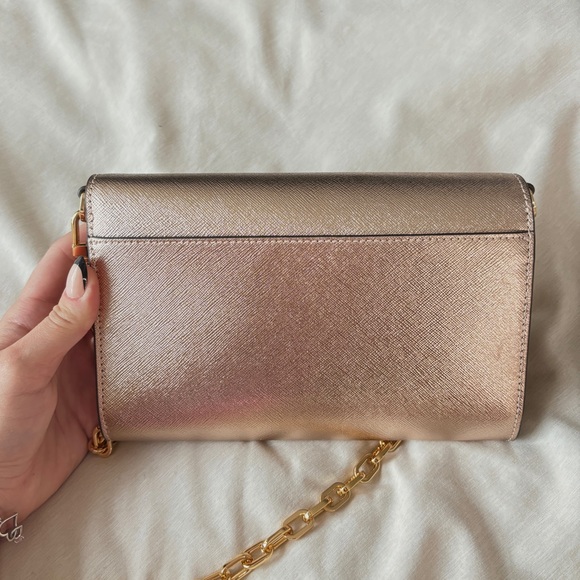 NEW Tory Burch Emerson Chain Wallet Crossbody Shoulder Bag - Rose Gold - Picture 12 of 12